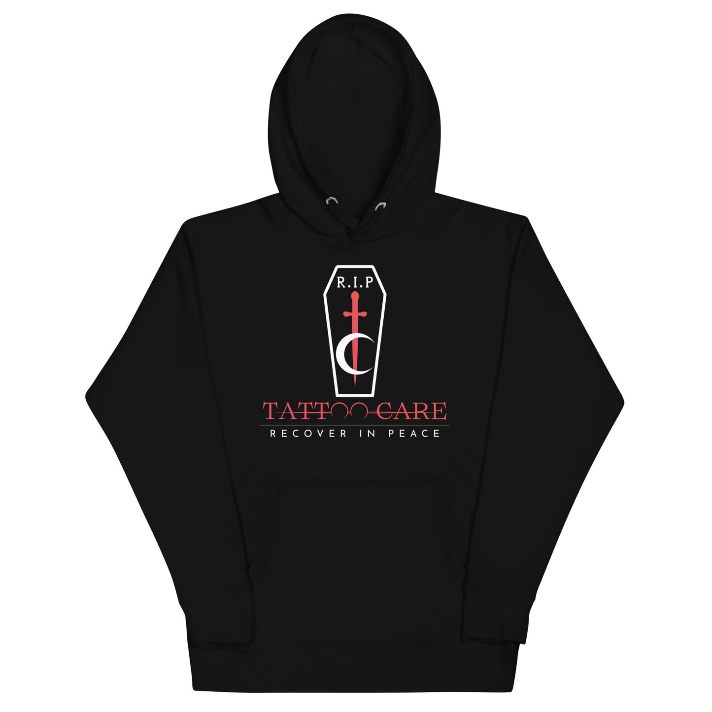 RIP Coffin Unisex Hoodie  RIP Tattoo Care   