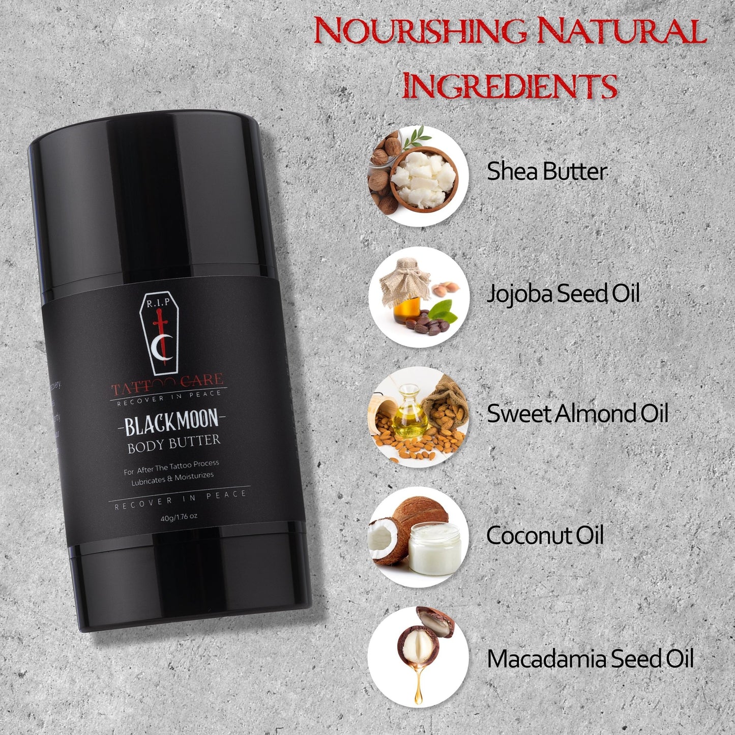 RIP Tattoo Care Blackmoon Body Butter My Store