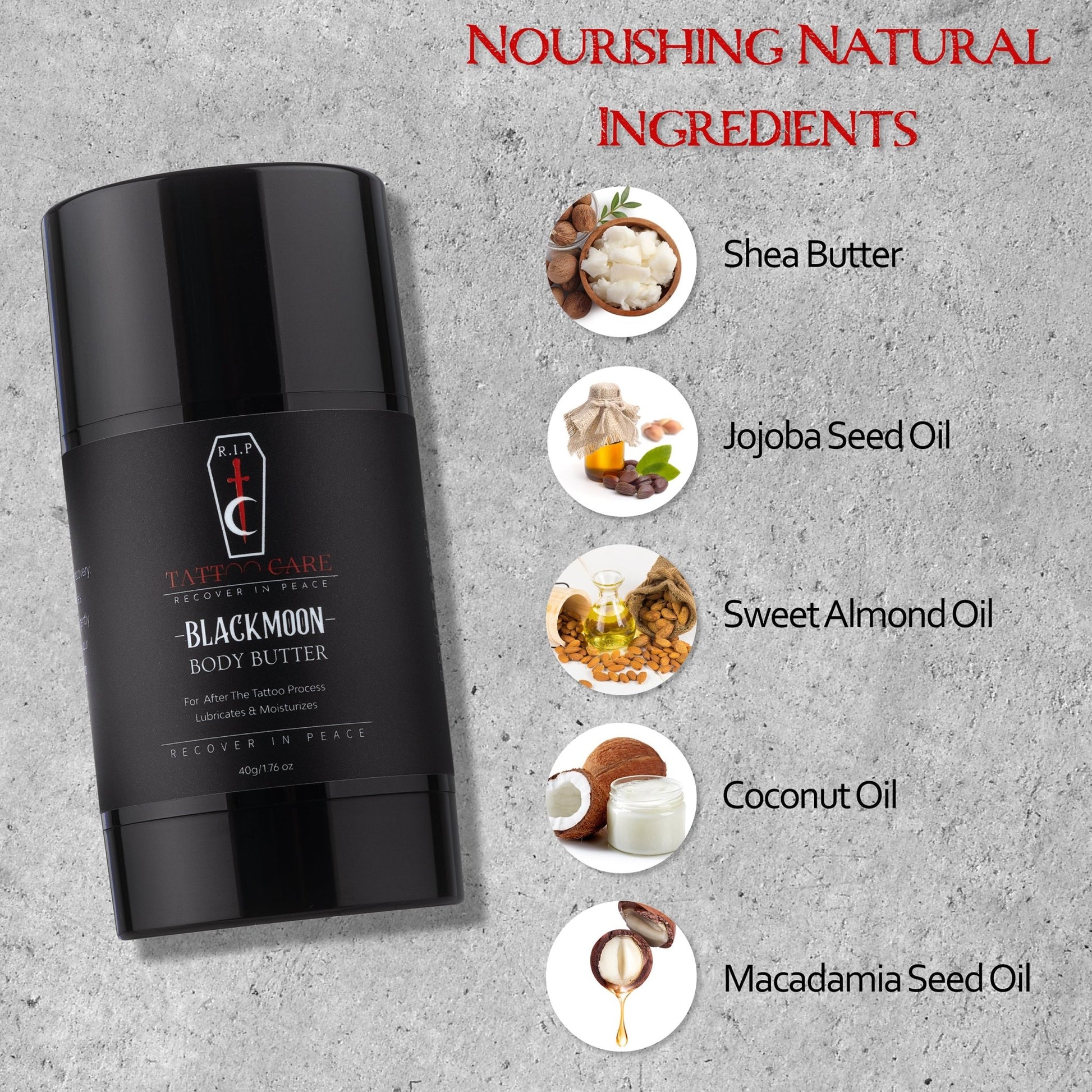 RIP Tattoo Care Blackmoon Body Butter My Store
