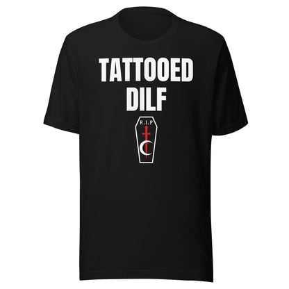 Tattooed Dilf Tee Shirt  RIP Tattoo Care   